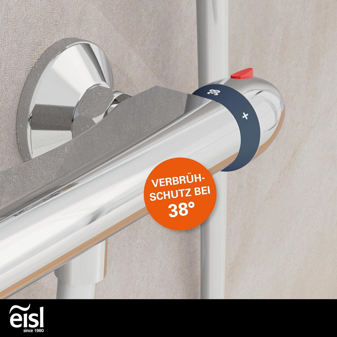 EISL CLT168VCR VITAL Duschthermostat, Mischbatterie mit Thermostat, Wasserhahn Dusche mit Sicherheit