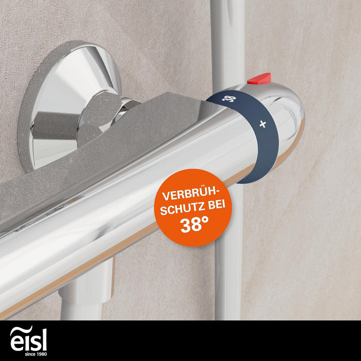 EISL CLT168VCR VITAL Duschthermostat, Mischbatterie mit Thermostat, Wasserhahn Dusche mit Sicherheit