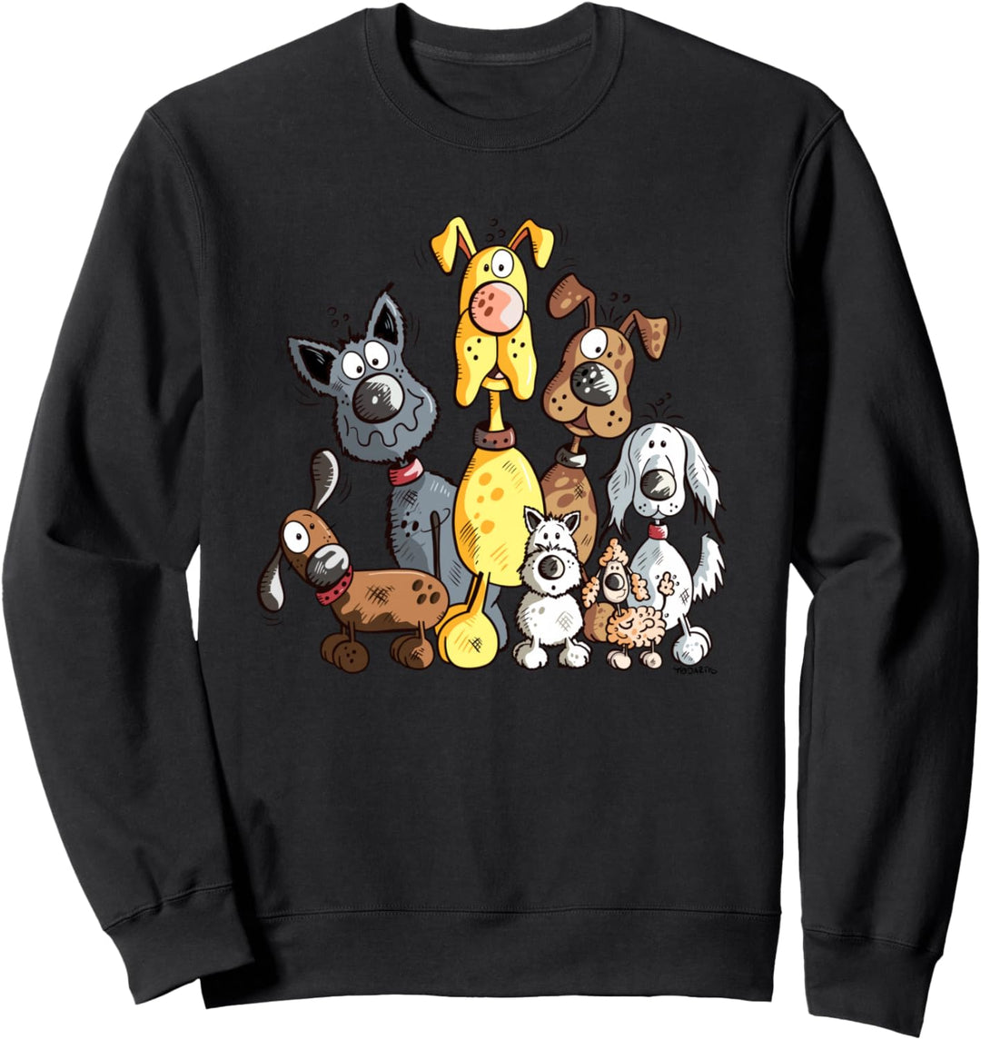 Funny Hundehaufen I Hunde Team I Hund Geschenk I Hund Fun Sweatshirt