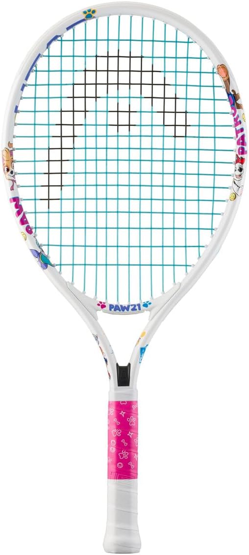 Head Paw Junior Tennis Racquet Weiss 21″, Weiss 21″