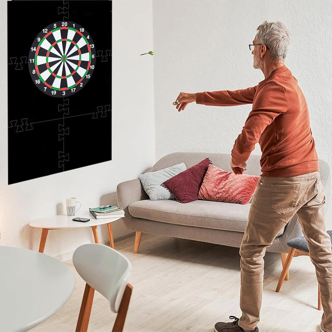 Dartscheiben-Schutz für Wandschutz, Dart-Ziel-Schutzring,Leichte Dartscheiben-Rückseite | 6 Stück ge