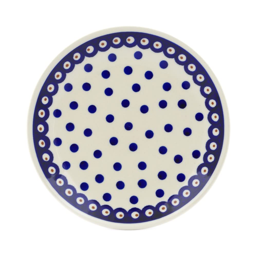 Original Bunzlauer Teller/Frühstücksteller Ø19,5 cm Dekor 46 - Polmedia Polish Pottery