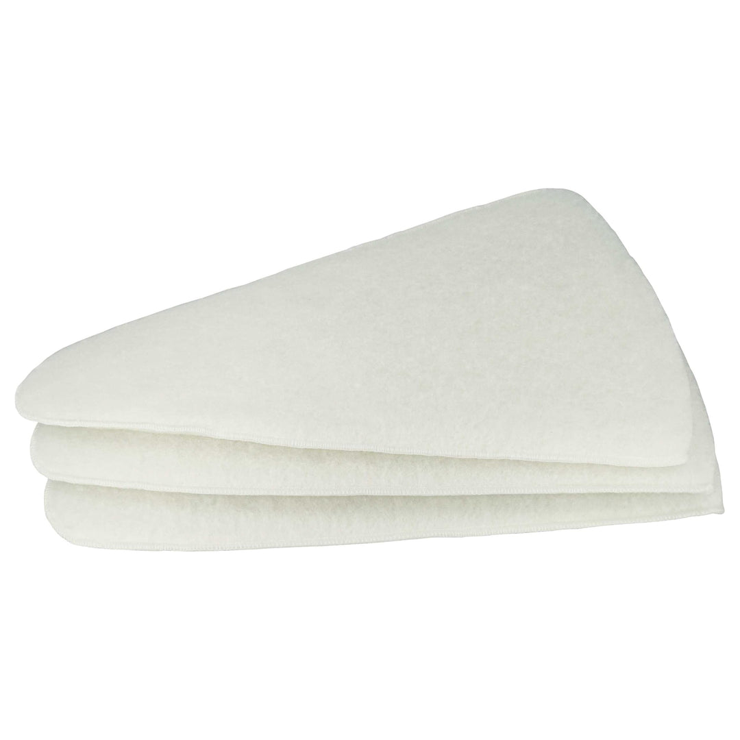 vhbw 3x Kegelfilter kompatibel mit ValloFlex GEO LUFT Erdwärmetauscher - Abluftfilter G3 Weiss