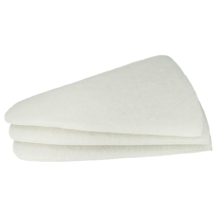 vhbw 3x Kegelfilter kompatibel mit ValloFlex GEO LUFT Erdwärmetauscher - Abluftfilter G3 Weiss