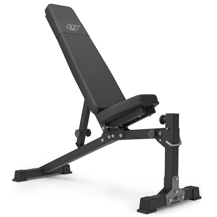 Marbo Sport verstellbare Hantelbank, klappbar MS-L114 | Made in EU Schwarz, Schwarz