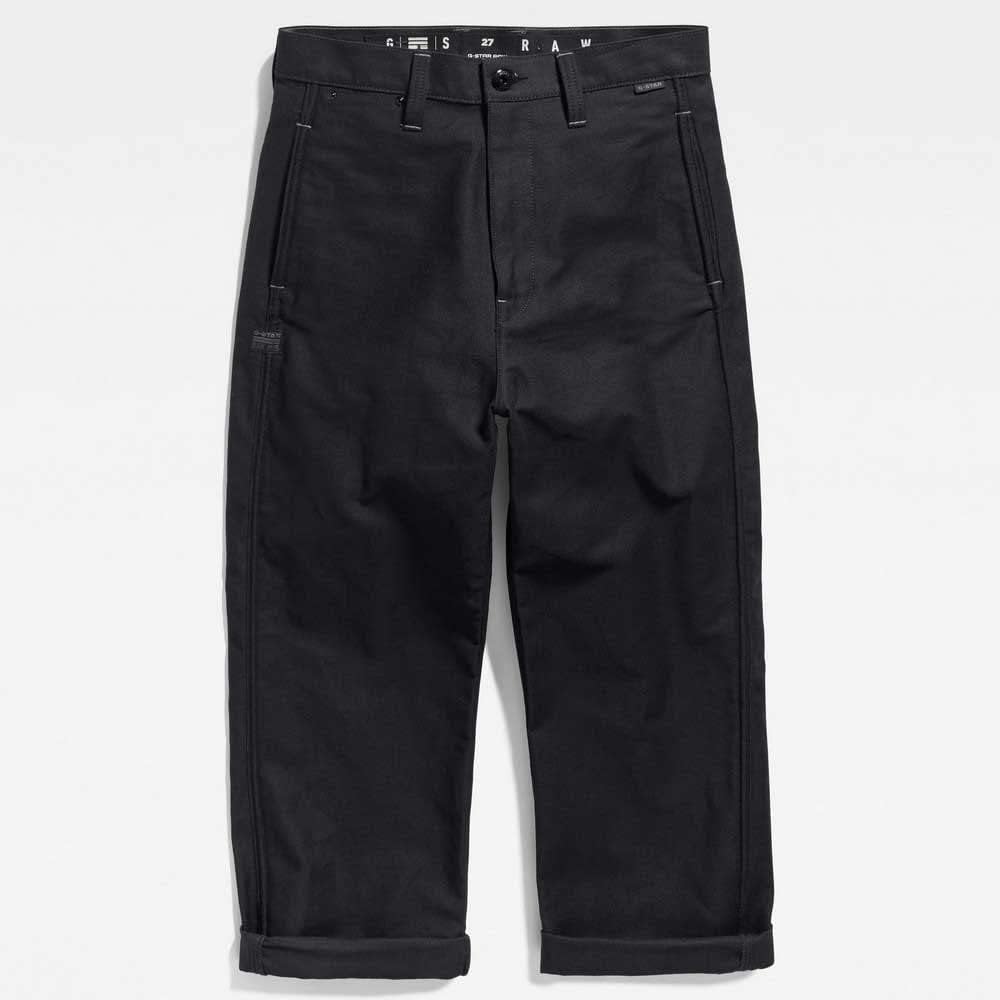 G-Star Damen Chino Relaxed Pants 26W Schwarz (Caviar D22151-d190-d301), 26W Schwarz (Caviar D22151-d