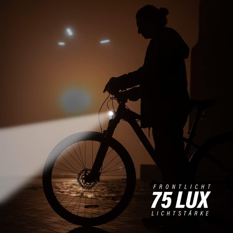 LED Fahrrad Scheinwerfer - Für Dynamo/E-Bike, E-Bike
