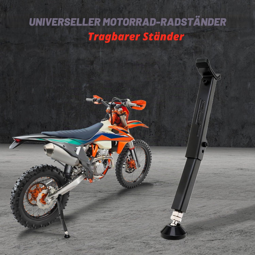 JFG RACING Motorrad Ständer Hinten,Motorrad Hinterradhubständer Ständer Tragbar Verstellbarer Radstä