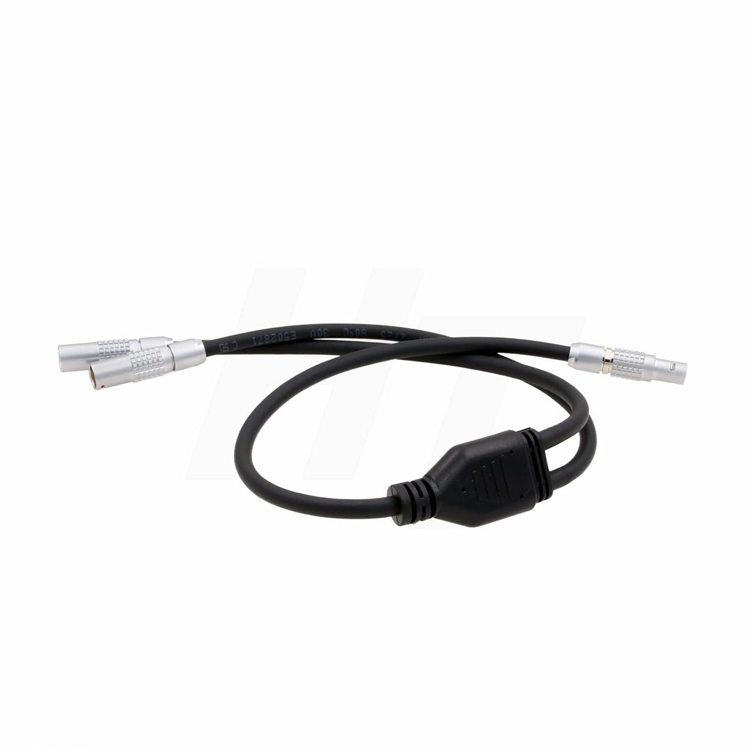 HTcable CForce Motor Lbus 4-Pin Stecker auf Dual 4-Pin Buchse Breakout Kabel für ARRI Alexa Mini Cmo