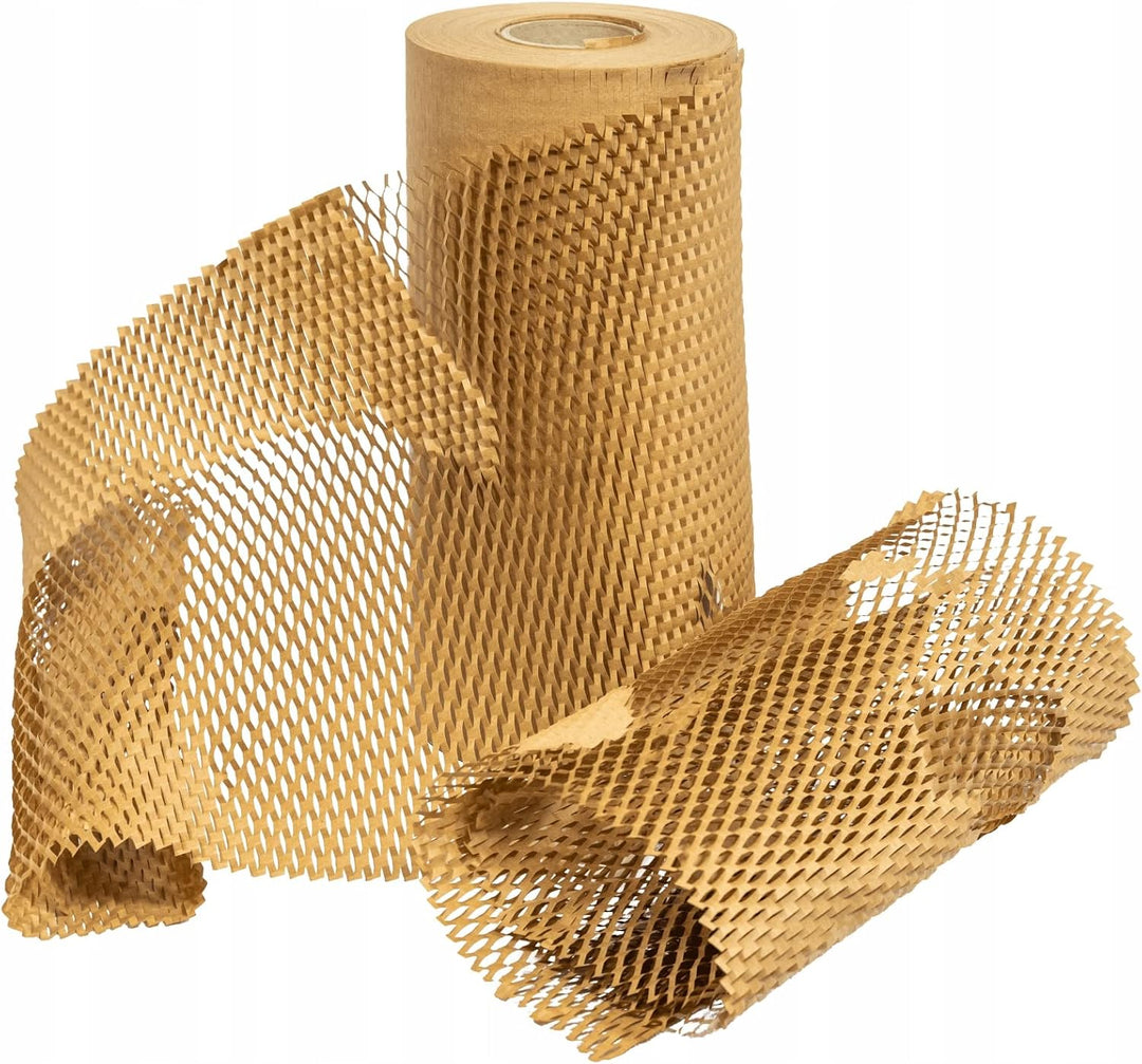 OliveBird Wabenpapier Verpackungspapier 50cmx250 meter (125m²) Verpackungsmaterial Papier Rolle Füll