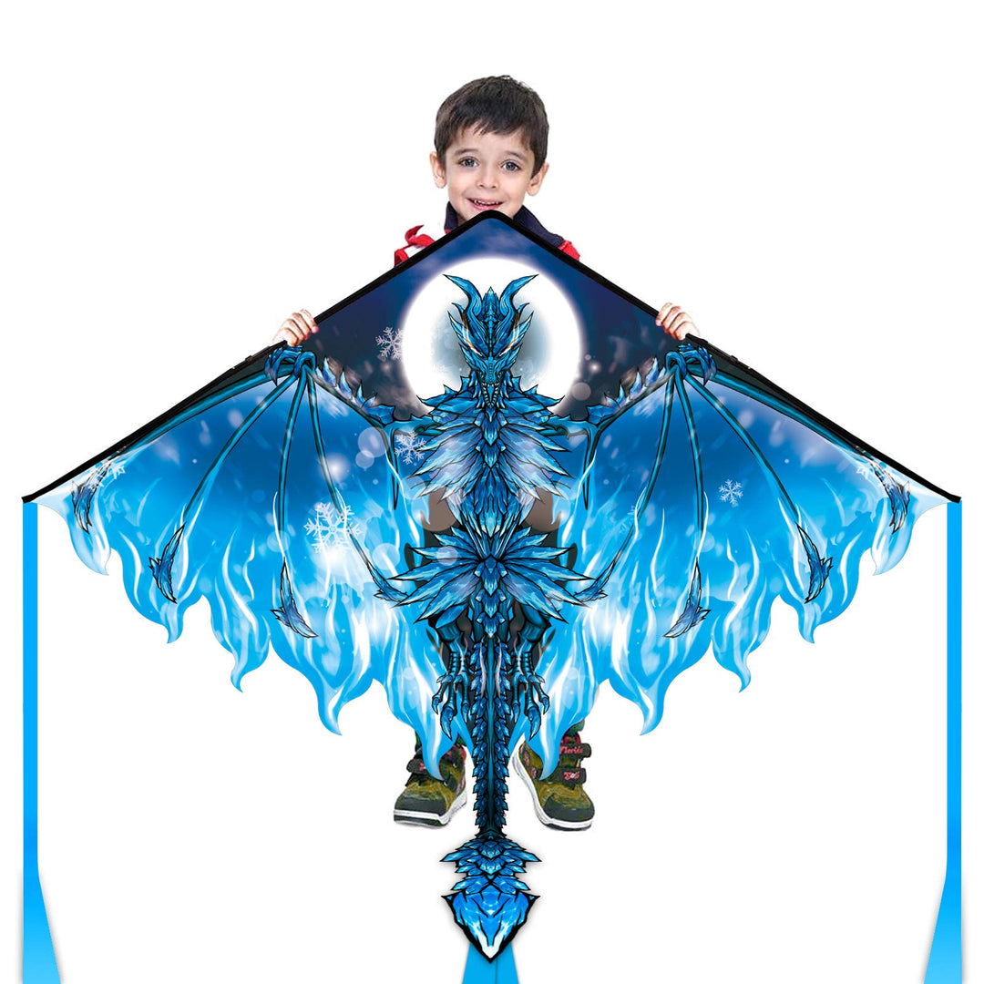 Mint's Colorful Life Drachen Drache für Kinder Erwachsene, einleiner flugdrachen Bester Gross Beach