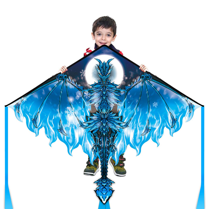 Mint's Colorful Life Drachen Drache für Kinder Erwachsene, einleiner flugdrachen Bester Gross Beach
