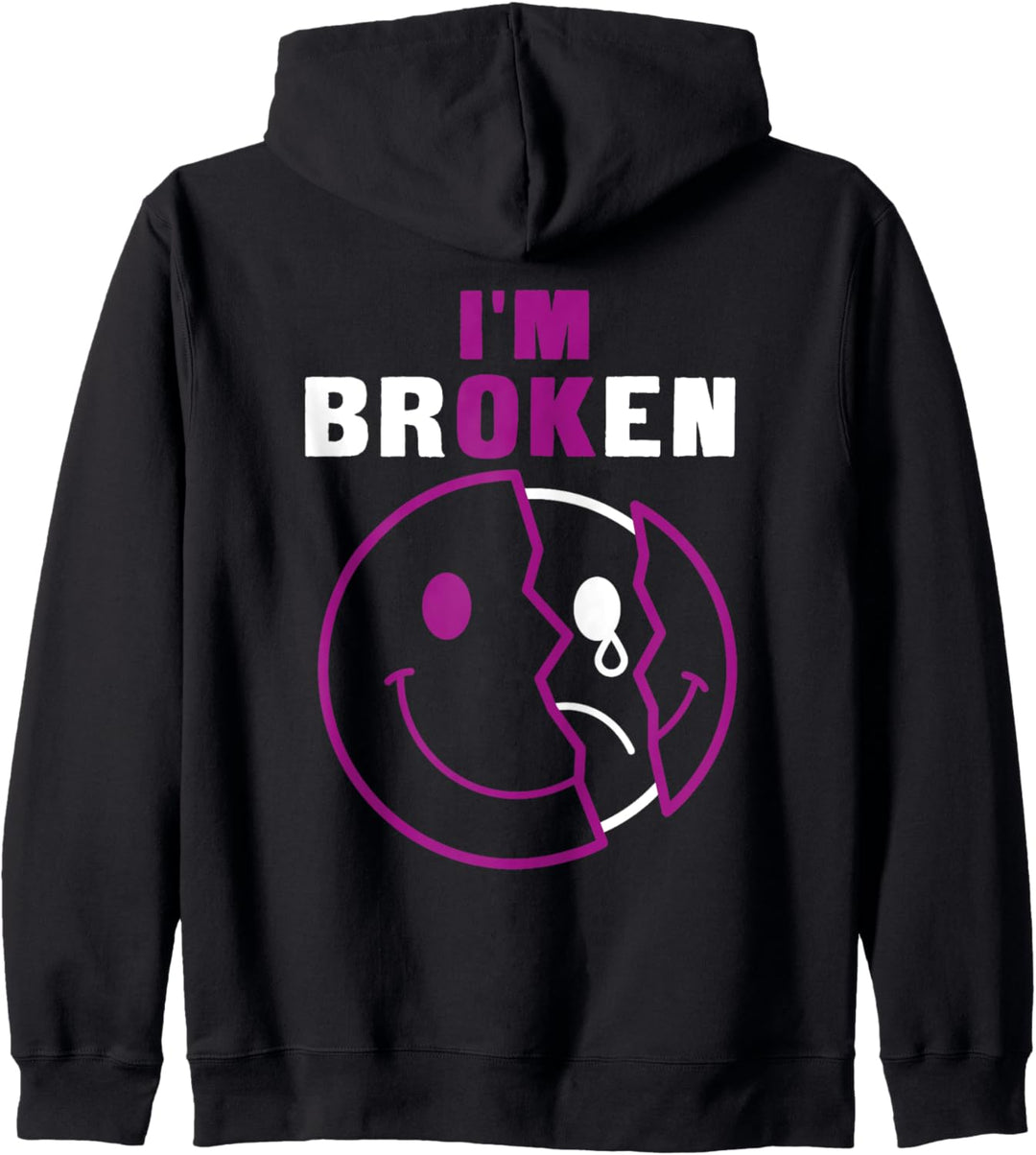 I'm Broken I'm OK - Mourning Keepsake Disease - I'm Broken Kapuzenjacke