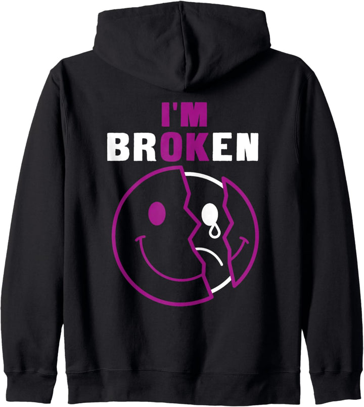 I'm Broken I'm OK - Mourning Keepsake Disease - I'm Broken Kapuzenjacke