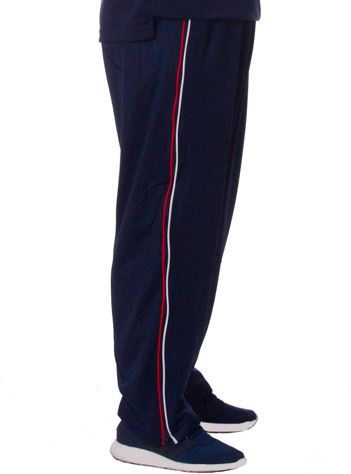 Henry Terre Herren Reha Sweat Hose Sporthose Durchgehender Reissverschluss XXL Navy, XXL Navy