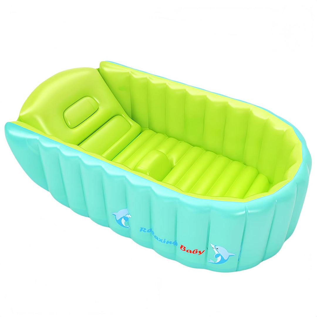 YAAVAAW Aufblasbare Baby Badewanne,Tragbare aufblasbare Badewanne,Anti-Rutsch Pool faltbar Reise-Bad