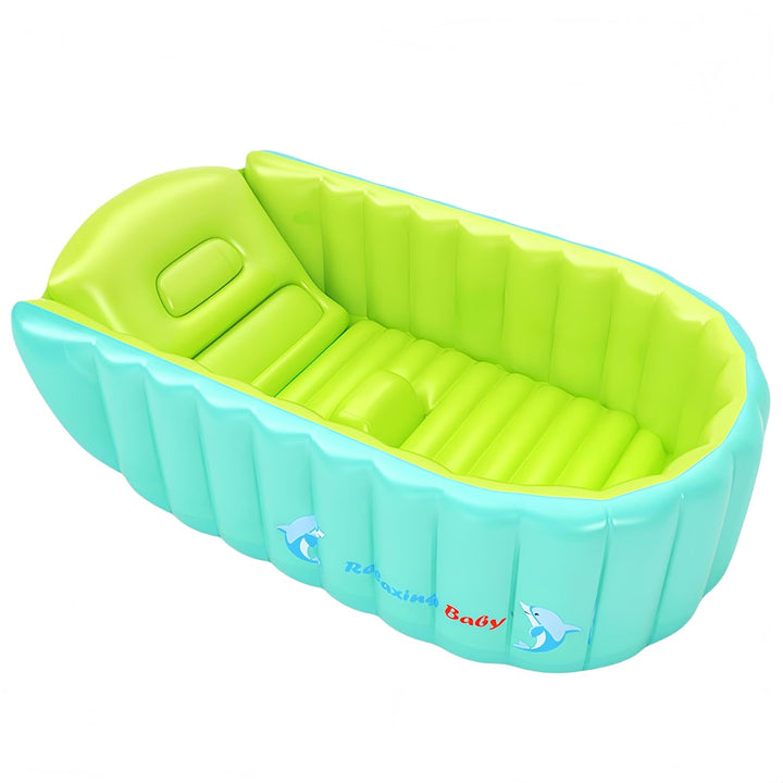 YAAVAAW Aufblasbare Baby Badewanne,Tragbare aufblasbare Badewanne,Anti-Rutsch Pool faltbar Reise-Bad