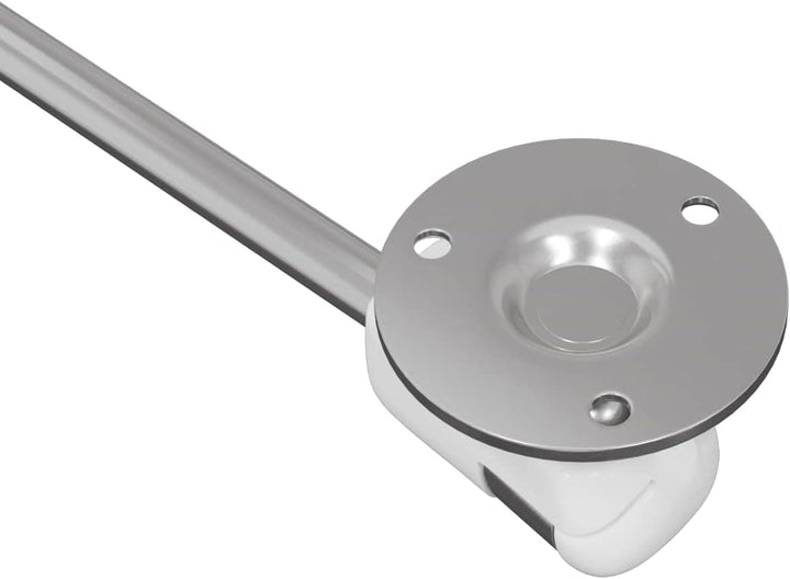 Hydraulische Gasfeder 12 Stück Silber 280 x 17 x 16 mm für Möbel, Tür und Garagentor, langlebige Dru