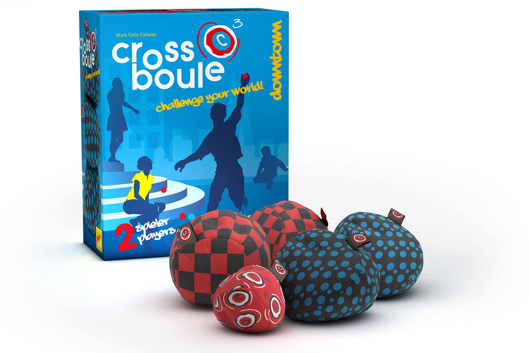 Zoch 601131400 - Crossboule c³ Set Downtown- der ultimative Boule Spass mit flexiblen Bällen für dri