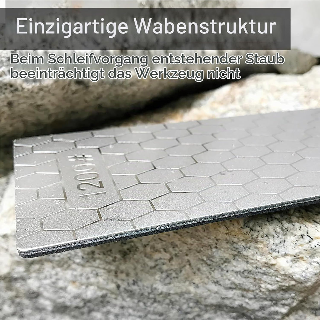 Diamant Schleifstein, 5 Stück Messerschärfer Diamant Messerschärfer, Schleifstein Diamantschleifstei