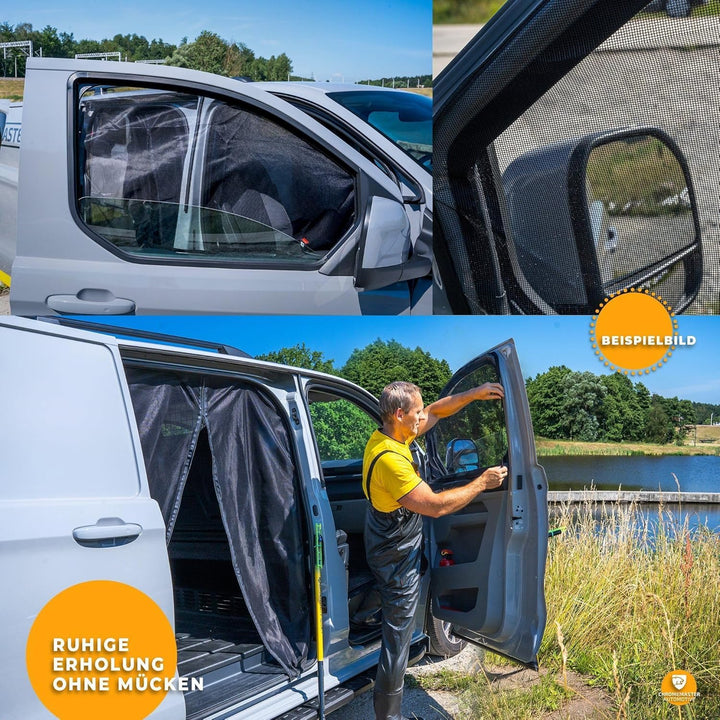 CHROMEMASTER | Magnetisches Fliegengitter für Camper, Campervan, Wohnmobil | Kompatibel mit Renault