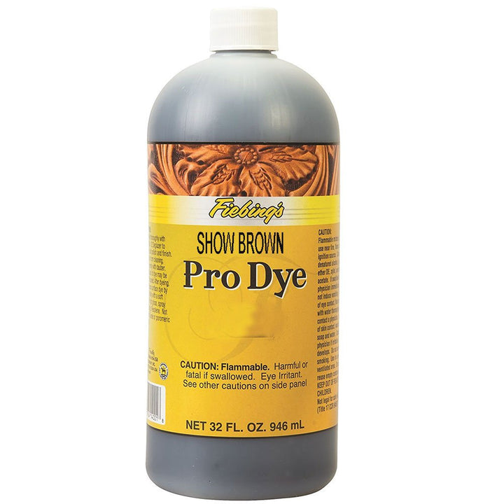 Fiebing's Professional Oil Dye Braun 32 OZ, Braun 32 OZ