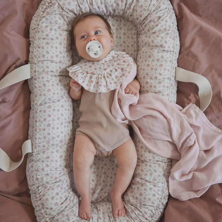 Elodie Details Babynestchen Babynest 78x45x16 Kuschelnest Babys Neugeborene 100% Baumwolle – Autumn