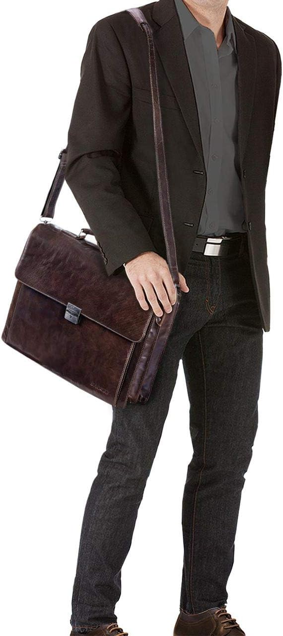 STILORD 'Johann' Klassische Aktentasche Herren Damen Businesstasche für 15,6 Zoll Laptop passend für