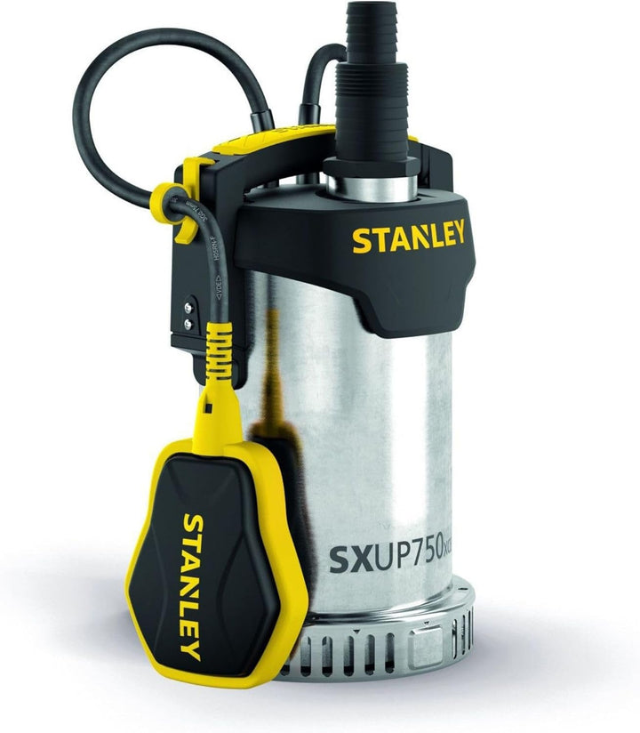 Stanley Tauchpumpe SXUP750XCE für Klarwasser (750 W,max. Förderleistung 11.000 l/h, max. Förderhöhe