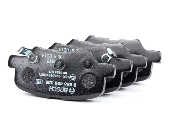 Bosch BP1650 Bremsbeläge - Hinterachse - ECE-R90 Zertifizierung - vier Bremsbeläge pro Set