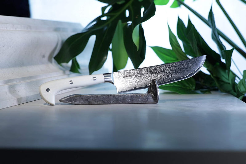 SAMURA Tugri Sultan Messer 159 mm, weiss, 61 HRC