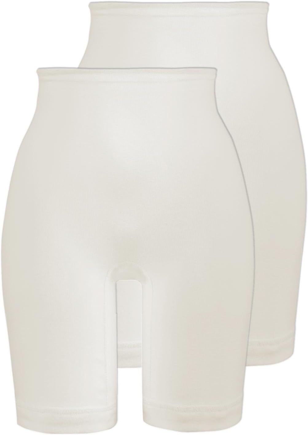 Sangora 2er Sparpack Angora Damen Langbeinschlüpfer 8050900, S-XXL 36-54 S Wollweiss, S Wollweiss