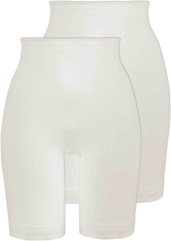 Sangora 2er Sparpack Angora Damen Langbeinschlüpfer 8050900, S-XXL 36-54 S Wollweiss, S Wollweiss
