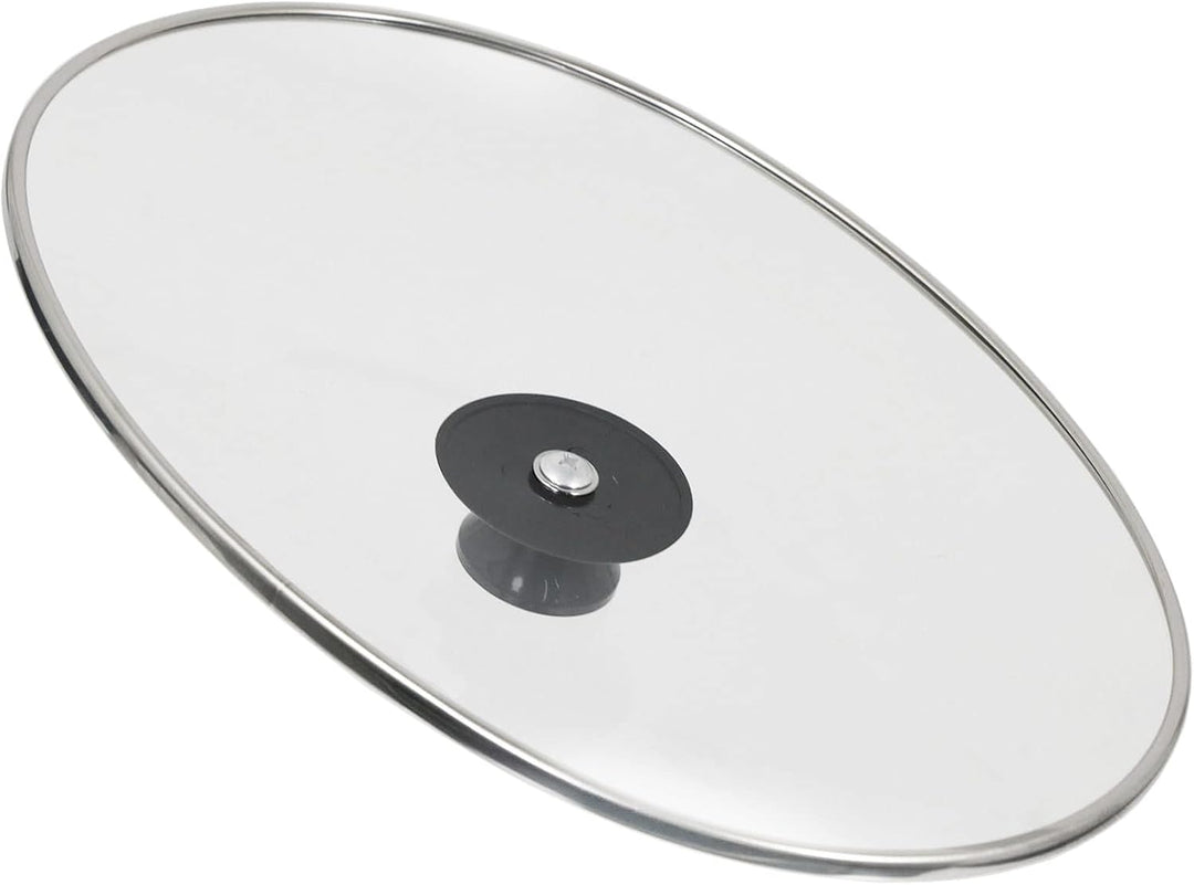 SPARES2GO Universeller grosser ovaler Glasdeckel und Knaufgriff für 5,5 l, 6 l, 6,5 l Schongarer 330