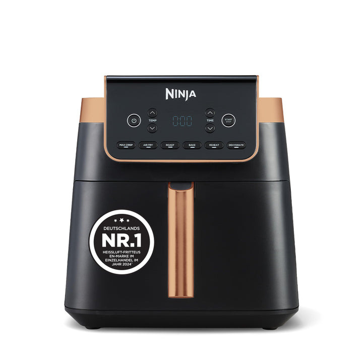 Ninja Heissluftfritteuse MAX PRO, 6,2 L, ölfrei, grosse Schublade, Rösten, Backen, Air Fry, Antihaft