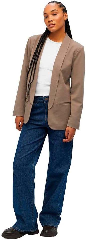 Object Damen Objlisa L/S Noos Blazer, Fossil