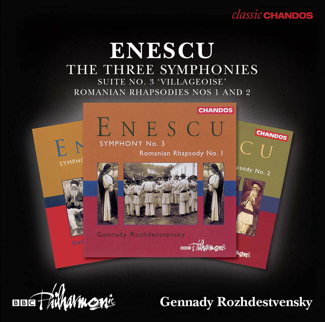 Enescu: Sinfonien Nr. 1-3, Audio-CD