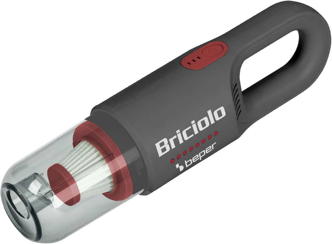 BEPER P202ASP401 Wiederaufladbarer Scheuersauger, 55 W, Kabellos, Kompakt und leicht, Flüssigkeits-