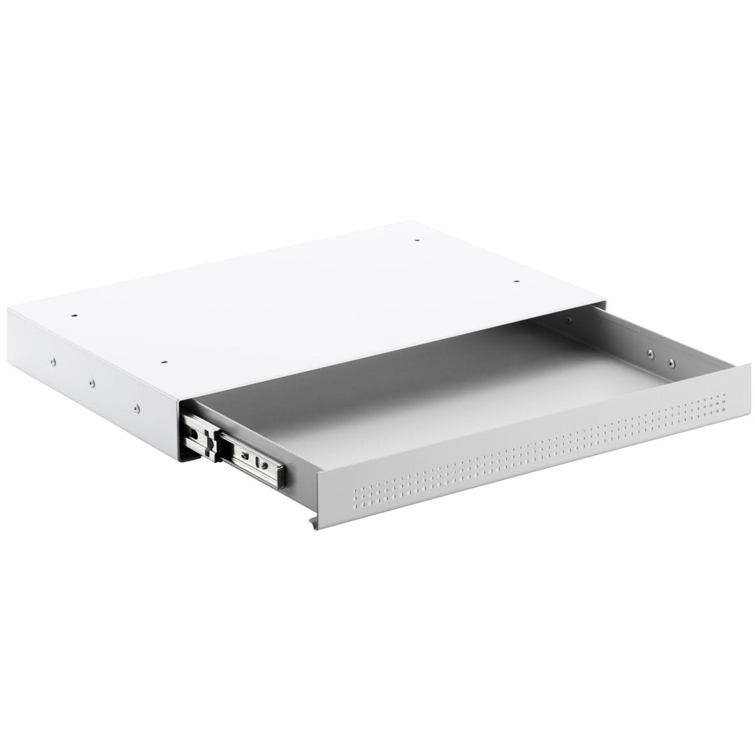 CAVO Dokumentenschublade aus Stahl 410 x 272 mm grau, Schreibtischschublade Unterbauschublade, 410 x
