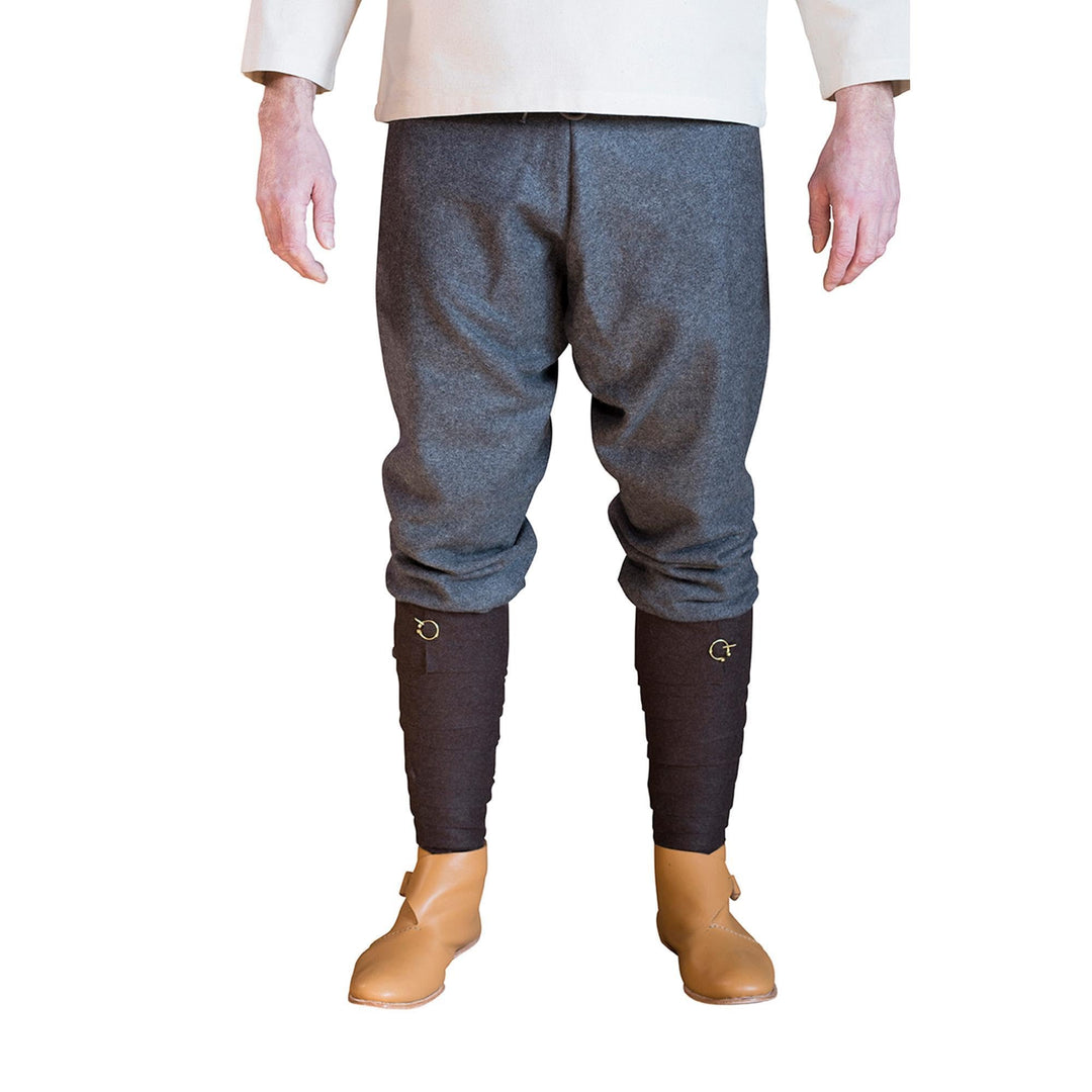 Burgschneider - Thorsberghose Fenris - Kleidung für Larp, Mittelalter, Cosplay und Fantasy M Dark Gr