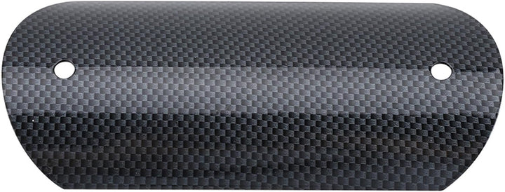 Qiilu Wärmedämmung Abdeckung Motorrad Hitzeschild 1-Stück Motorrad Auspuffrohr Hitzeschild aus rostf