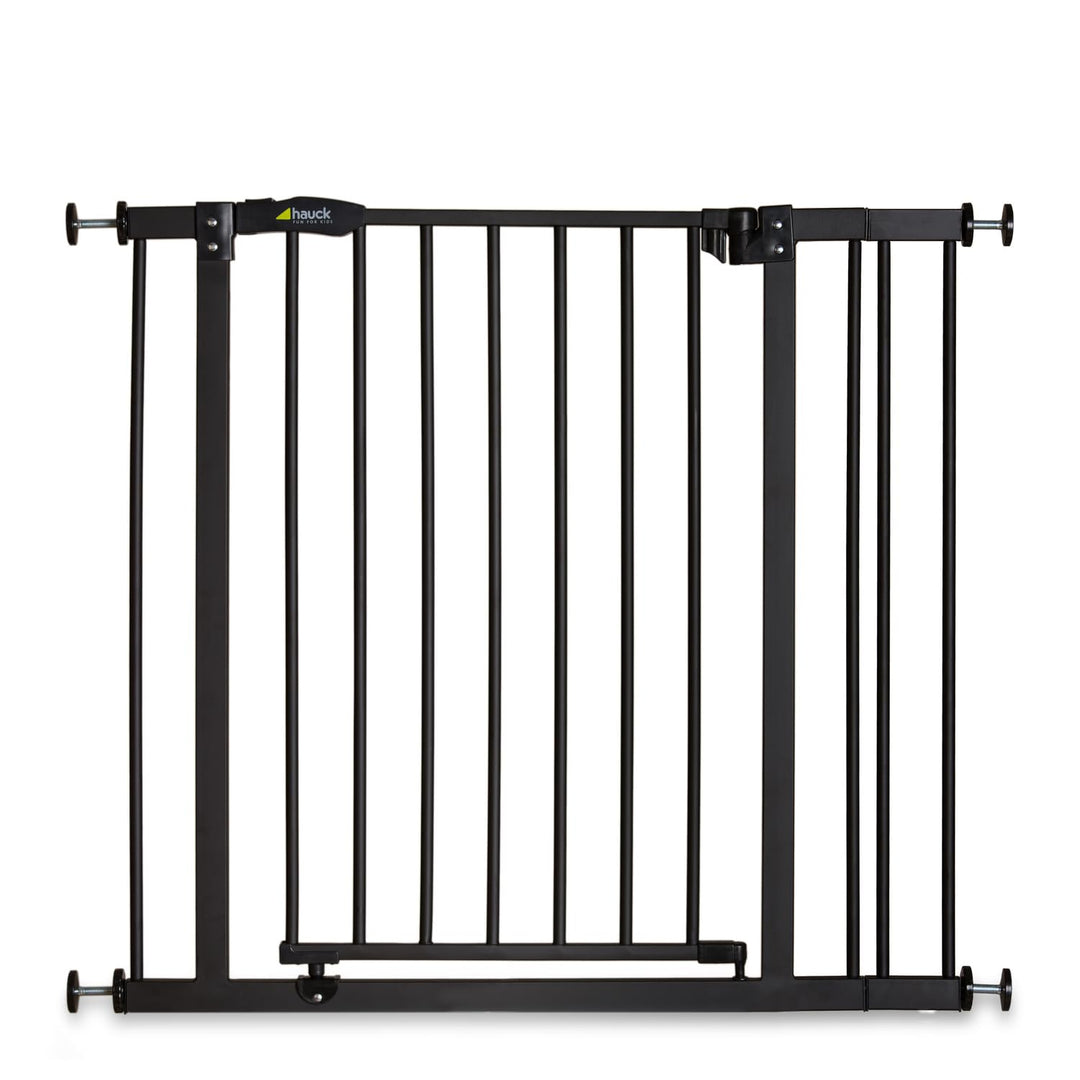 Hauck Türschutzgitter / Treppenschutzgitter für Kinder Close N Stop Safety Gate inkl. 9 cm Verlänger