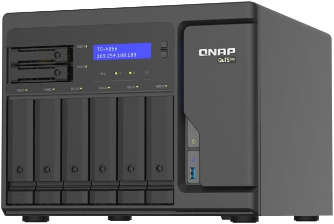QNAP Serveris NAS Storage Tower 8BAY/NO HDD TS-H886-D1622-16G