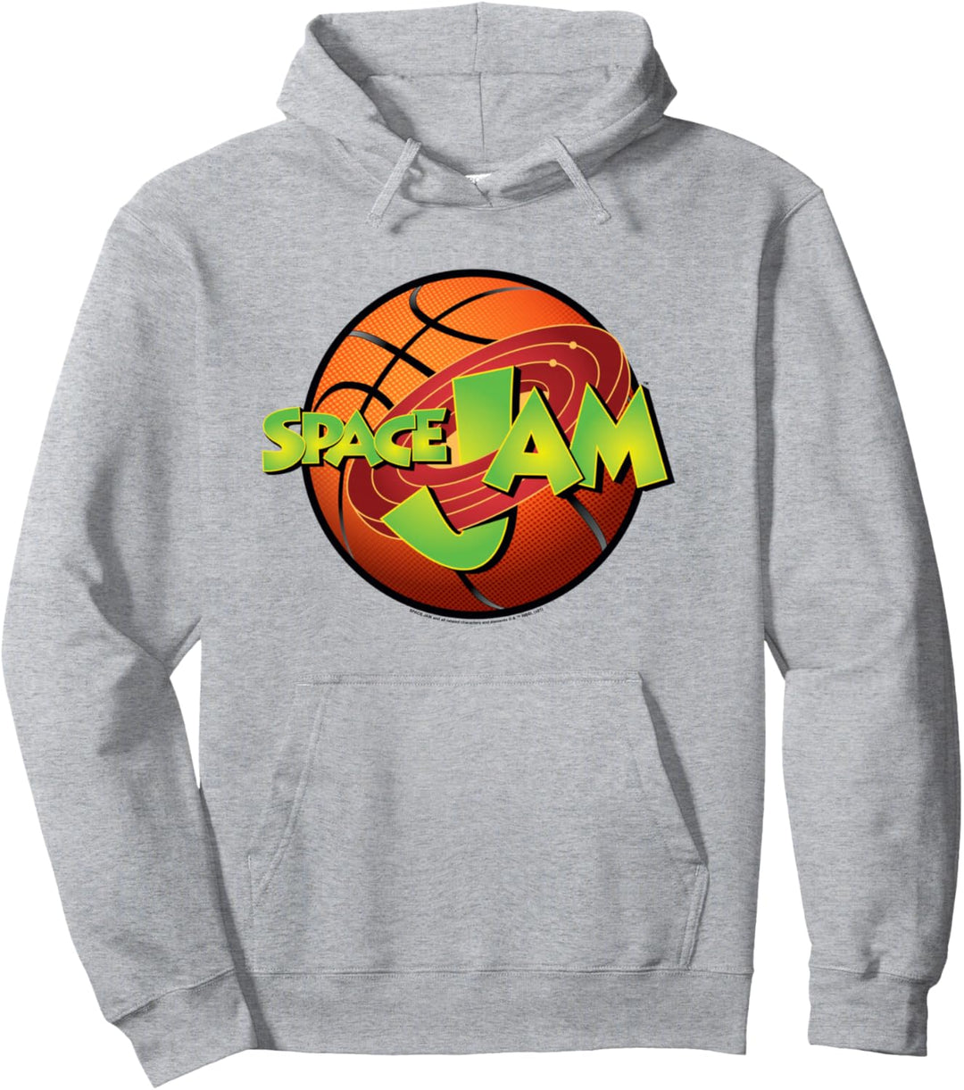 Space Jam Basketball-Logo Pullover Hoodie