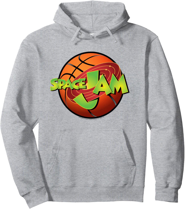 Space Jam Basketball-Logo Pullover Hoodie