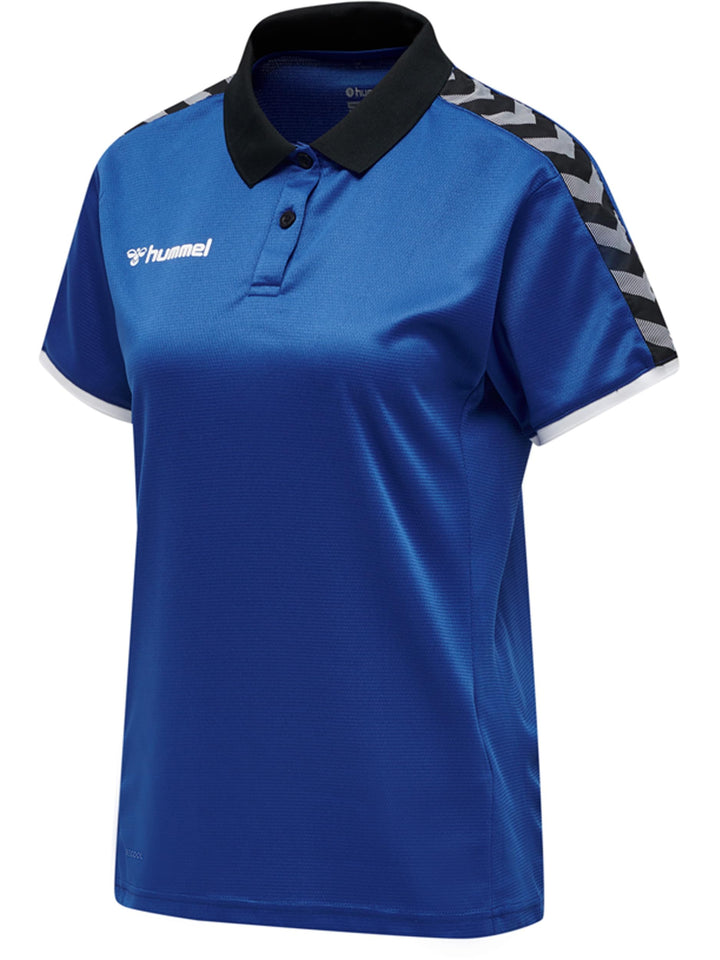hummel Damen Hmlauthentic Woman Functional Polo Polo M True Blue, M True Blue