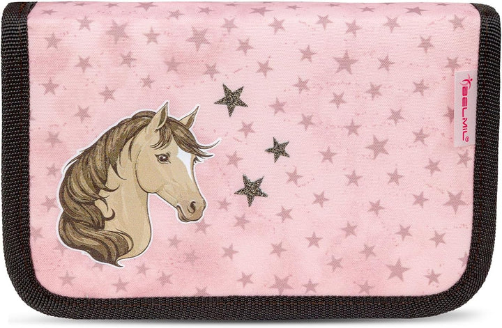 Belmil Classy Schulranzen Set 4 - teilig (403-13/AG/S) M Star Horses, M Star Horses