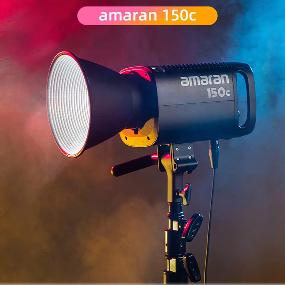 Aputure Amaran 150c RGBWW COB LED Video Dauerlicht 150W CCT 2500K- 7500K Bowens Halterung Punktquell
