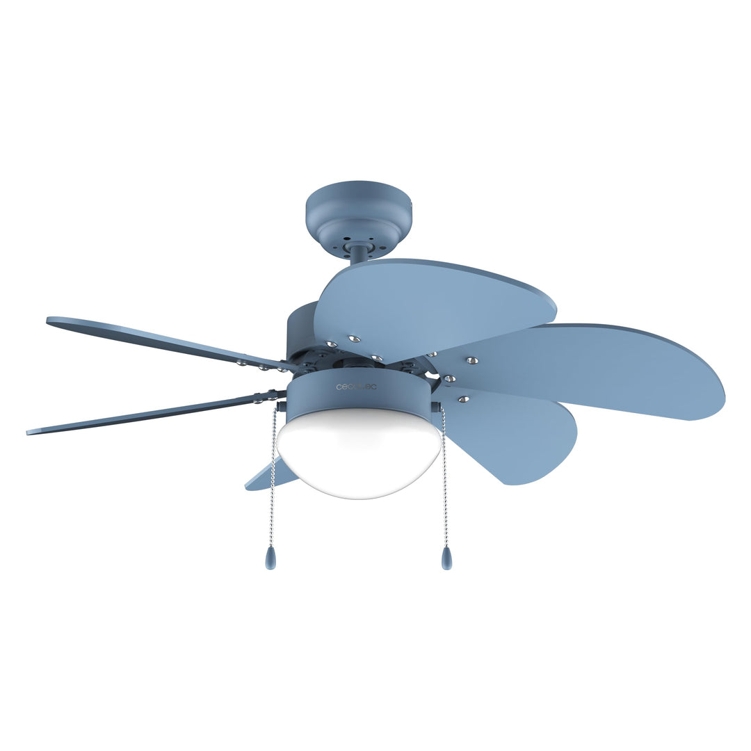 Cecotec - Deckenventilator mit Licht EnergySilence Aero 3600 Vision Full Blue 50 W, 91 cm, 3 Geschwi