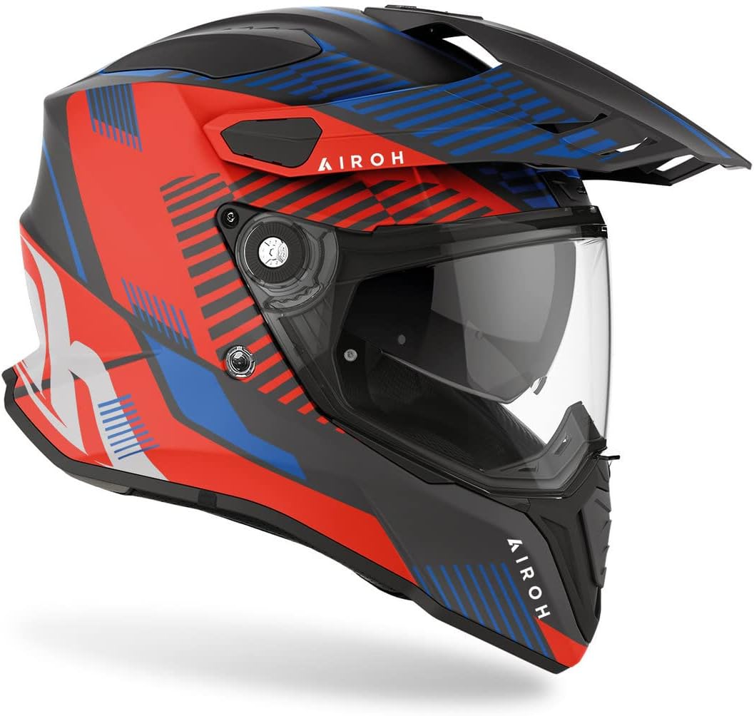 Airoh Helmet Commander Boost Red/Blue Matt S red blue, S red blue